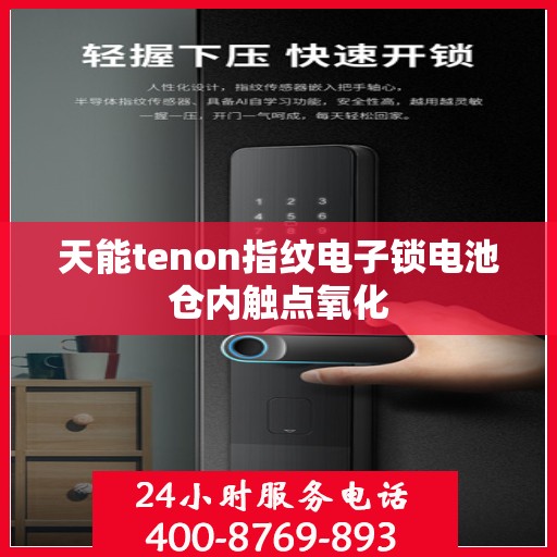 天能tenon指纹电子锁电池仓内触点氧化