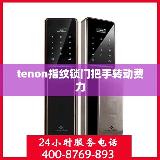 tenon指纹锁门把手转动费力