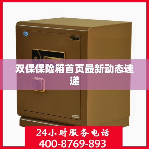 双保保险箱首页最新动态速递