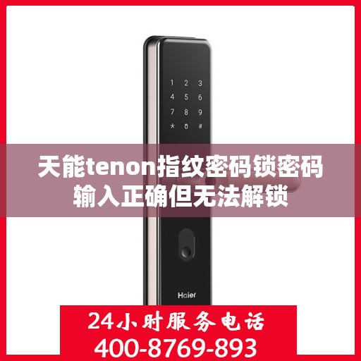 天能tenon指纹密码锁密码输入正确但无法解锁