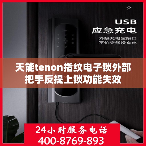 天能tenon指纹电子锁外部把手反提上锁功能失效