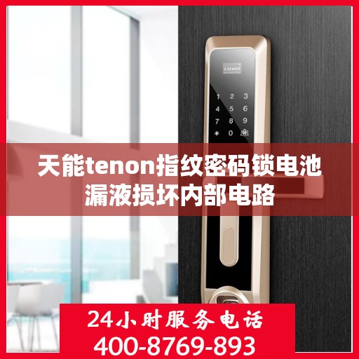 天能tenon指纹密码锁电池漏液损坏内部电路