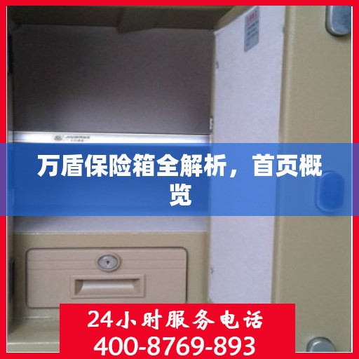 万盾保险箱全解析，首页概览