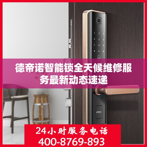 德帝诺智能锁全天候维修服务最新动态速递