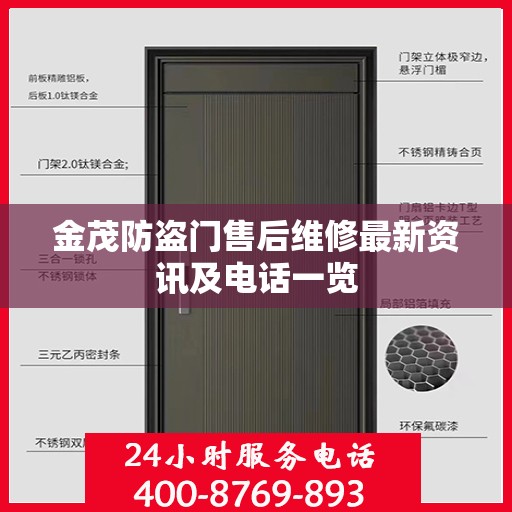 金茂防盗门售后维修最新资讯及电话一览