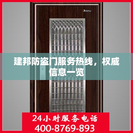 建邦防盗门服务热线，权威信息一览