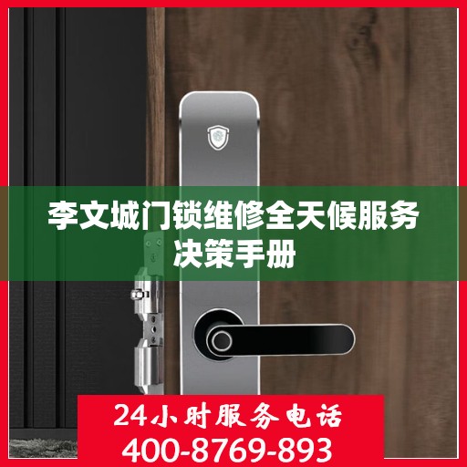 李文城门锁维修全天候服务决策手册