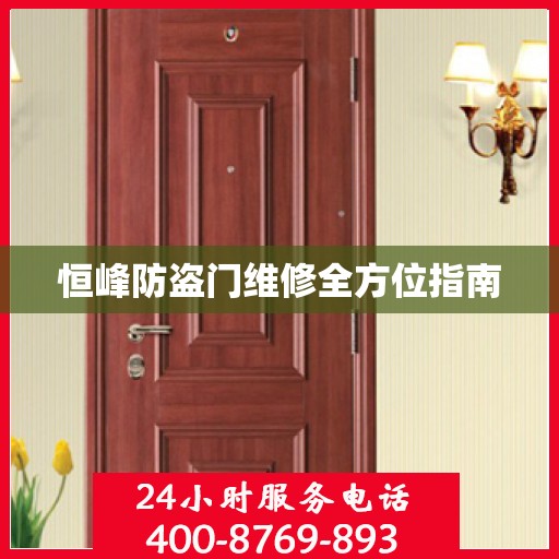 恒峰防盗门维修全方位指南