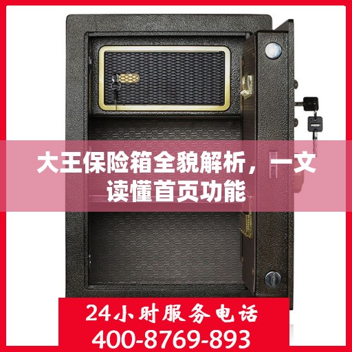 大王保险箱全貌解析，一文读懂首页功能