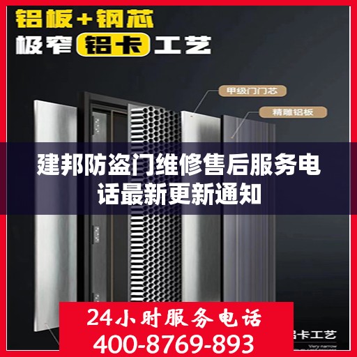建邦防盗门维修售后服务电话最新更新通知